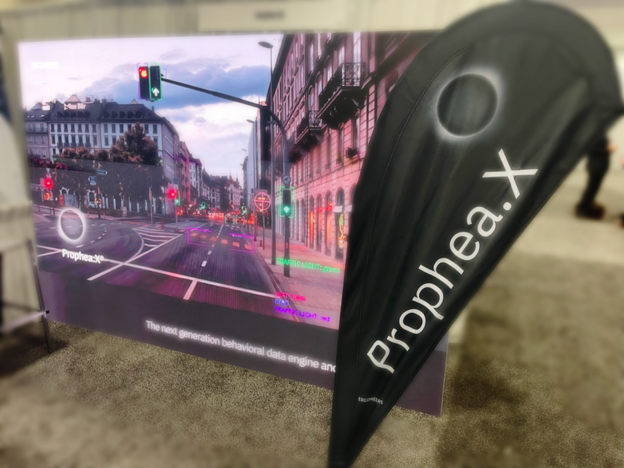 Prophea.X application in eye tracking for road safety improvements