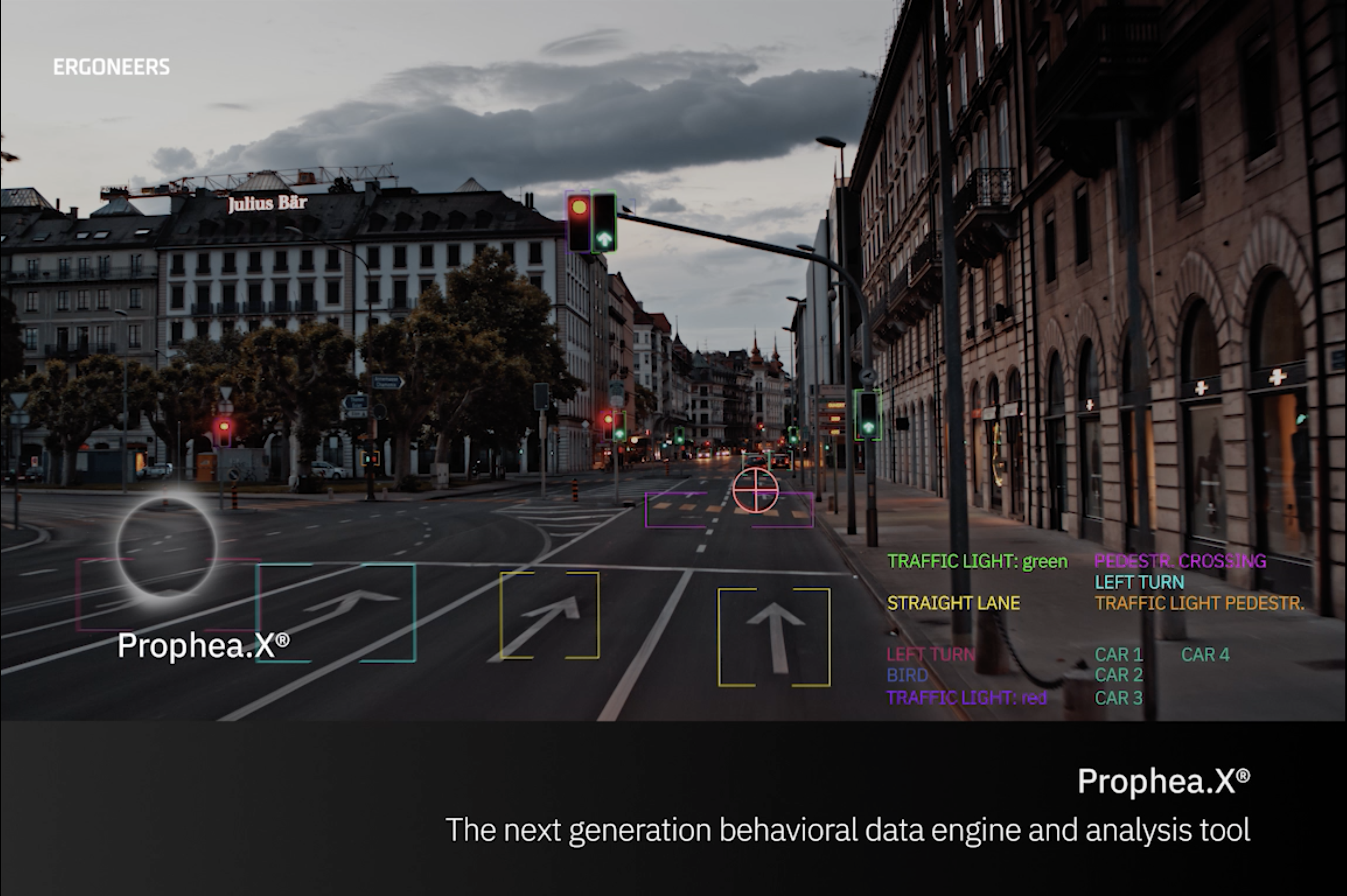 A screenshot from Ergoneers' behavior research software showcasing object autorecognition in action. The image highlights how the system intelligently identifies and labels various real-world objects within a research environment, enabling automated data capture and analysis. Ideal for use in behavioral studies, the software streamlines observation by integrating AI-powered object detection with synchronized sensor input.