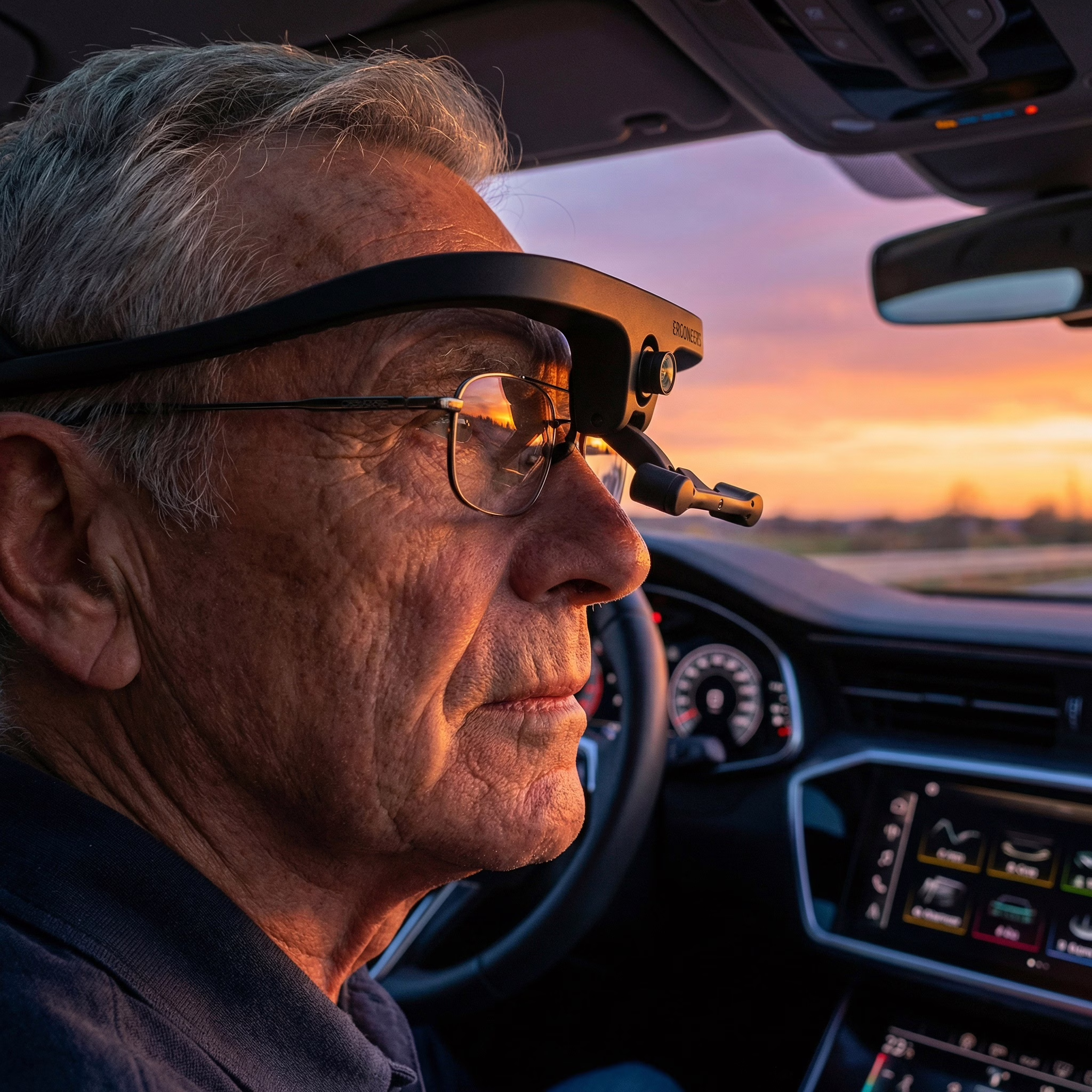 Eyetracking wearable Dikablis Glasses X can be used in combination with prescription glasses